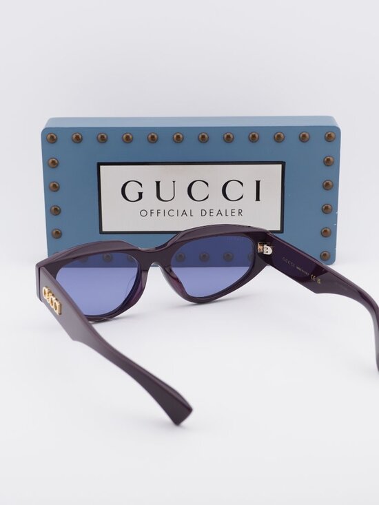Gucci GG1845SA 004 Square Sunglasses - Violet main image 6